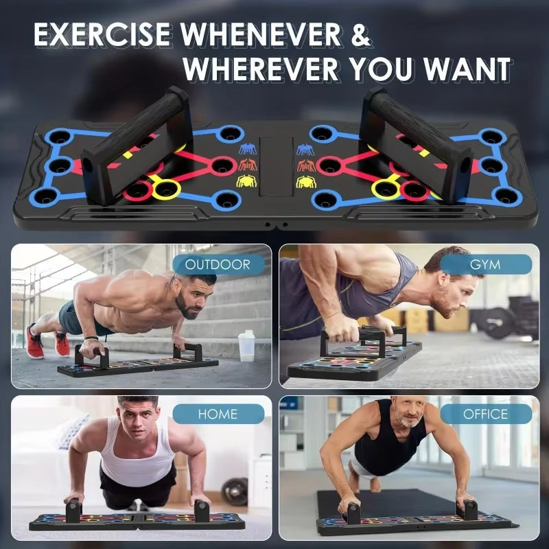 PushMax Pro™ – Color-Coded Total Upper Body Trainer Board